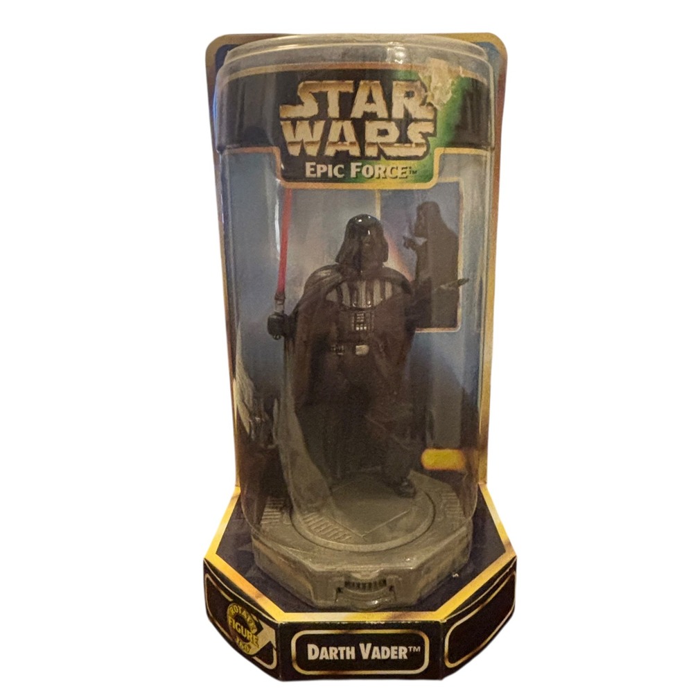 Star Wars Epic Force Darth Vader Kenner Collection Action Figure New‎ AS IS
